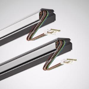 Trilux, Kabelschutz + Kabelführung, E - 07650/I/35 - 7LV/E2,5 Schiene weiss