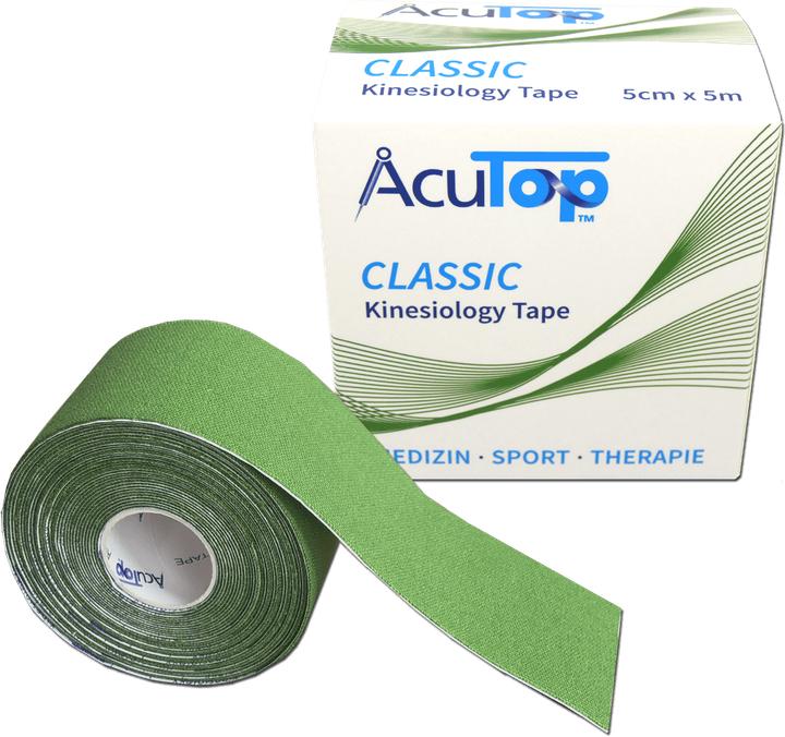 Produktbild AcuTop Classic Tape 5 cm x 5 m Grasgrün (5 m)