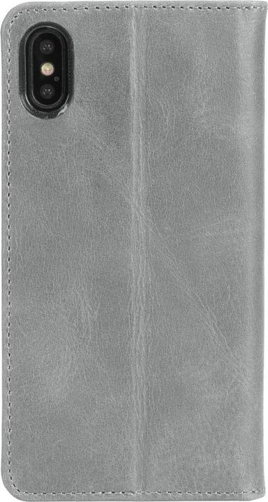 Actual product image Krusell Sunne 4 Card FolioWallet Apple iPhone XS Max vintage pilkas (Apple iPhone XS Max)