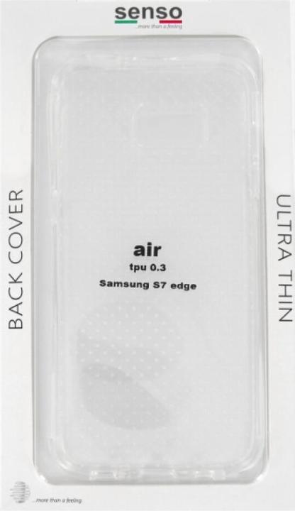 Productafbeelding Senso Air S7 Edge ultradunne hoes transparant (Samsung Galaxy S7 Edge)