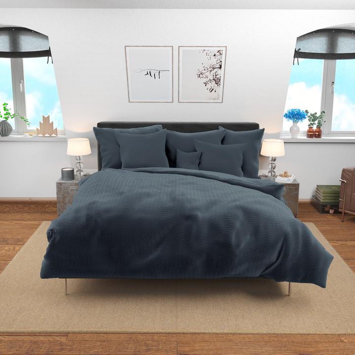 Produktbild Lotus Bettwaren Satin Seersucker (Duvetbezug, 240 x 240 cm)
