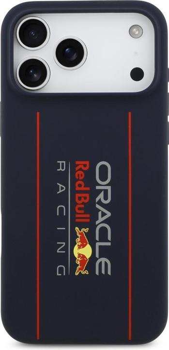 Produktbild Red Bull Silicone Oversize Vertical Logo MagSafe Case for iPhone 17 Pro Max Navy Blue (Apple iPhone 17 Pro Max)