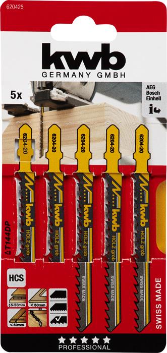 Immagine prodotto kwb Lame per seghetto alternativo Jigger Star Legno Gs