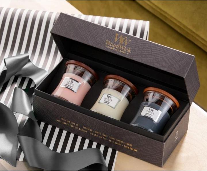 Image du produit WoodWick Coffret 3 jarres minis florales