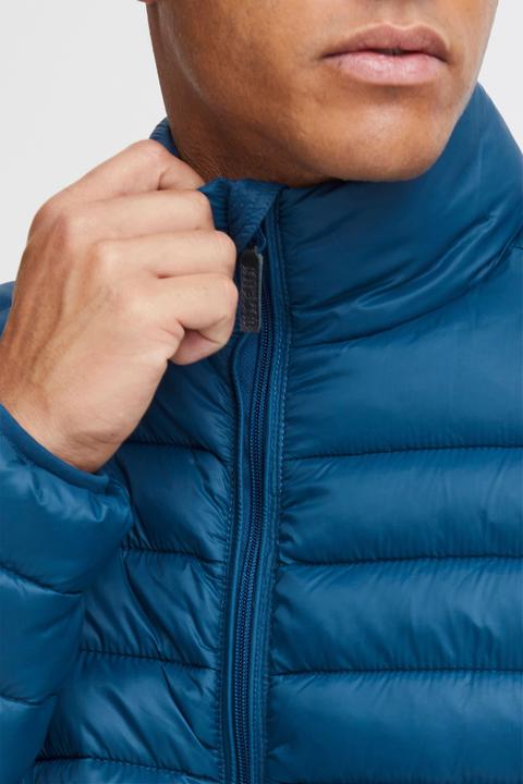 Actual product image Blend Nils Men's Quilted Jacket Puffer Jacket Padded Jacket With High Neck (L)
