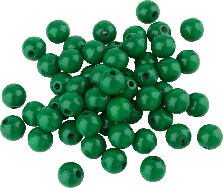 Knorr Prandell Holzperlen, Ø 10 mm, ca. 50 Stück