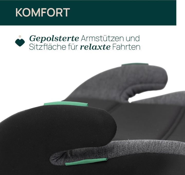 Produktbild Chicco Quasar Fix I-Size Obsidian (Kindersitzerhöhung, ECE R129/i-Size Norm)