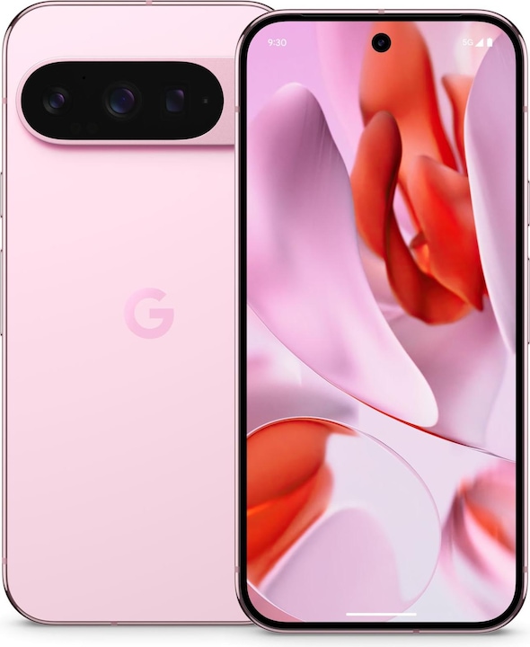 Google Pixel 9 Pro (256 GB, Rose Quartz, 6.30", Dual SIM, 50 Mpx, 5G)