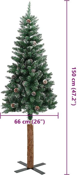 Produktbild vidaXL Künstlicher Weihnachtsbaum (150 cm)