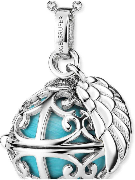 Immagine prodotto Engelsrufer Palla canterina Angelcaller con angelo d'argento (Argento 925, Ottone, 45 cm)