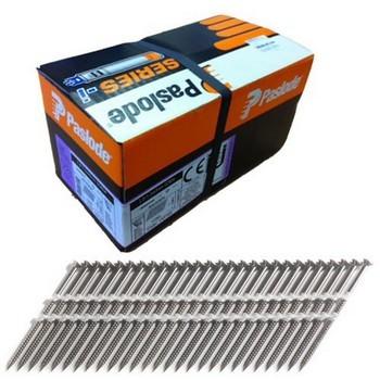 Paslode, Chiodi e punti metallici per graffettatrice, 142102 Vite a chiodo con gas IM90 - 2,8/3,2x65mm - zincata 12M Tx15