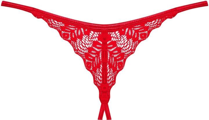 Immagine prodotto Obsessive - String Ingridia ouvert - Rouge (XXL)