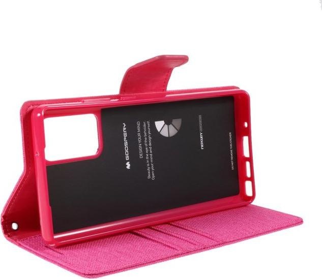 Actual product image Goospery Canvas Diary Series (Samsung Galaxy Note 20)
