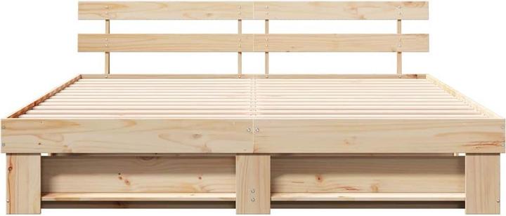 Actual product image vidaXL Platform bed (100 x 200 cm)