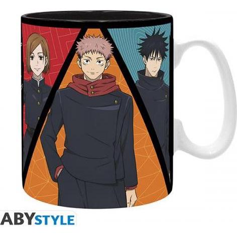 Abystyle Multicolore Jujutsu Kaisen - Mug - 460 Ml - Keyart S2 - Subli X2, Tazze,