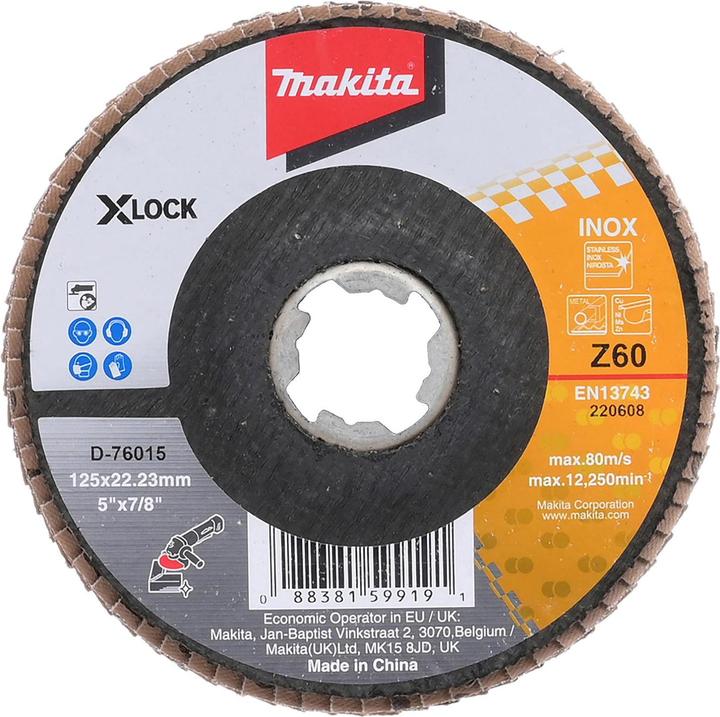 Produktbild Makita Fächerschleifscheibe 125mm (Z60)