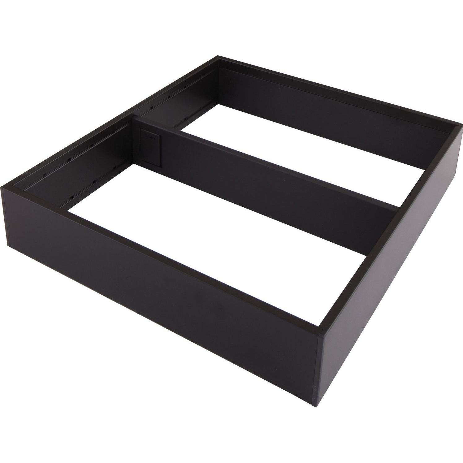 Thumbnail - Blum Rahmen für LEGRABOX/MERIVOBOX AMBIA-LINE 242 für Schubkasten, Besteckkasten, Schwarz