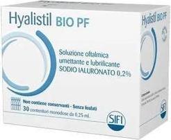 Actual product image Sifi SpA Sifi Hyalistil Bio Phosphate Free Ophthalmic Solution - 30 Single Dose Vials Of 0.25 Ml Hyaluronic A (0.25 ml)