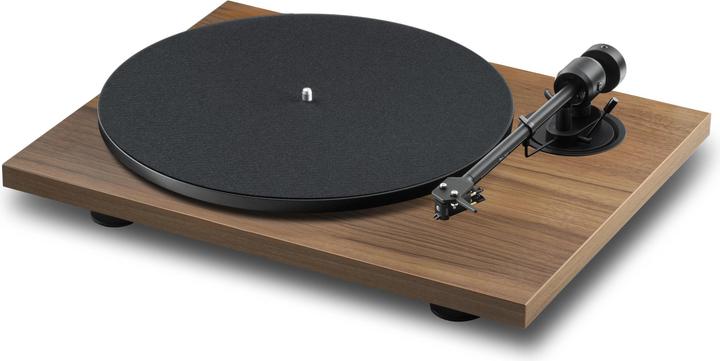 Actual product image Pro-Ject E1.2 + Pick It MM E - Walnuss / Plattenspieler / Gurt / Cinch-Kabel 1,23 m (Manual)
