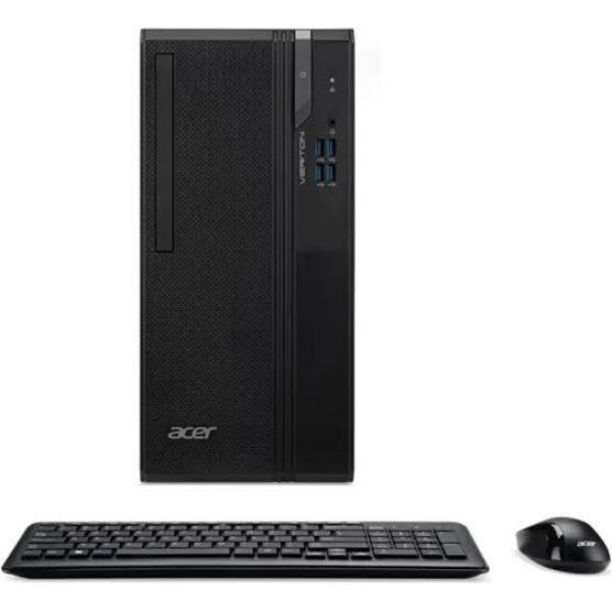 Acer Veriton S2720G (512 GB, 16 GB, Intel Core i5-14400, UHD Graphics 730), PC, Schwarz