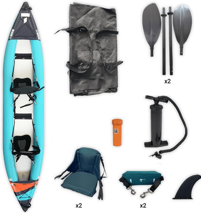 Produktbild Tahe Surf Kayak Air K2 Pack (2 Pers.)