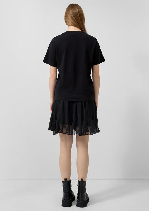 Produktbild s.Oliver Kurzer Chiffonrock mit eingesetzten Volants (36)