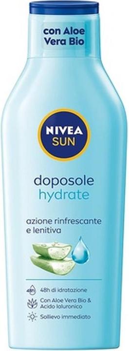 Image du produit NIVEA Lait Après Soleil Hydratant à l'Aloe Vera Bio et à l'Acide Hyaluronique 400ml (400 ml, Lotion après-soleil)