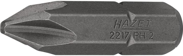 Image du produit HAZET Embout-tournevis (bit) 2217-PH2 ∙ Hexagone massif 8 (5/16 pouce) ∙ Profil Phillips PH ∙ PH2 (Croix Phillips PH)