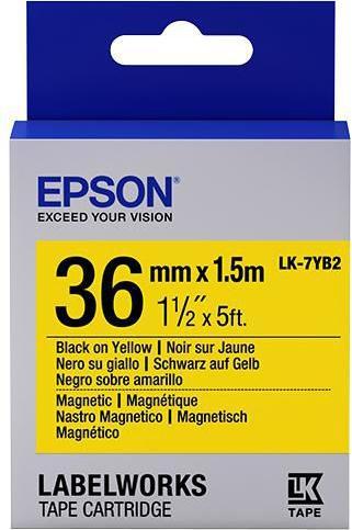 Actual product image Epson LABEL CASSETTE LK-7YB2 (3.60 cm)