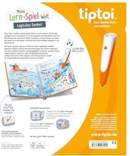 Actual product image tiptoi Meine Lern-Spiel-Welt: Logisches Denken (German, Annette new farmer, Antje Hagemann, 2025)