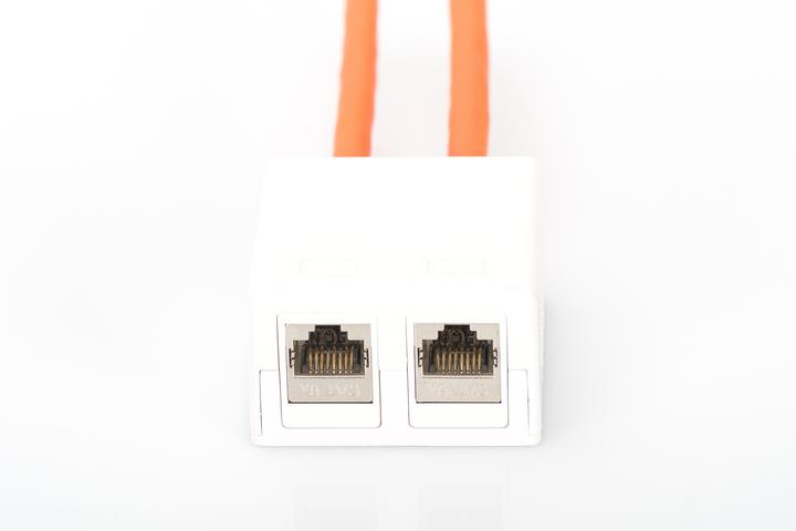 Produktbild Digitus Konsolidierungs-Punkt Gehäuse für 2x Keystone Module (Keystone Modulhalter)