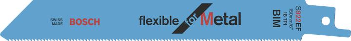 Produktbild Bosch Professional Zubehör Säbelsägeblatt S 922 EF, Flexible for Metal, 25er-Pack