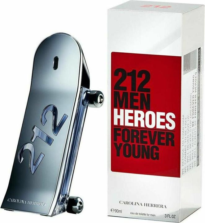Actual product image Carolina Herrera 212 Men Heroes (Eau de toilette, 90 ml)