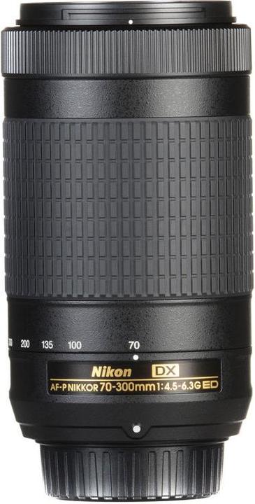 Produktbild Nikon AF-P Nikkor 70-300mm f/4.5-6.3G ED DX (Nikon DX, APS-C / DX)