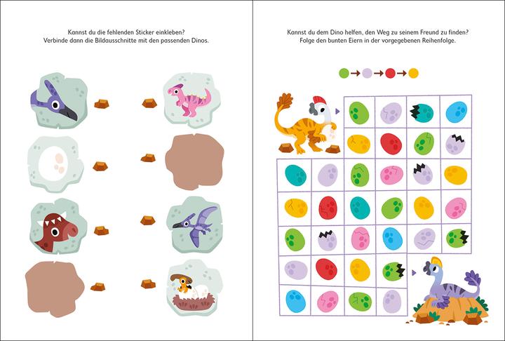 Actual product image Loewe Metallic-Stickerspass - Dinos