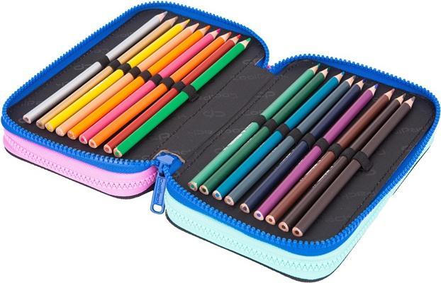 Actual product image Patio Triple decker pencil case with equipment CoolPack Jumper 3 TENNIS STAR