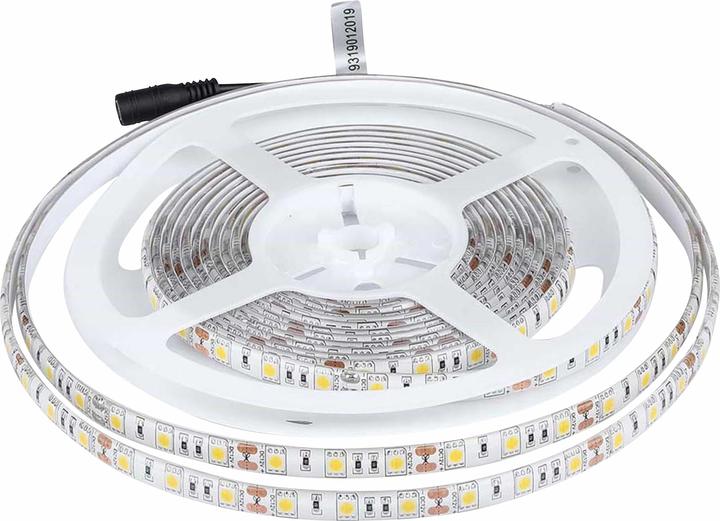 Produktbild V-TAC VT5050 LED Streifen SMD5050 60 LEDs 3000K IP65 5m (Warmweiss, 500 cm, Indoor)