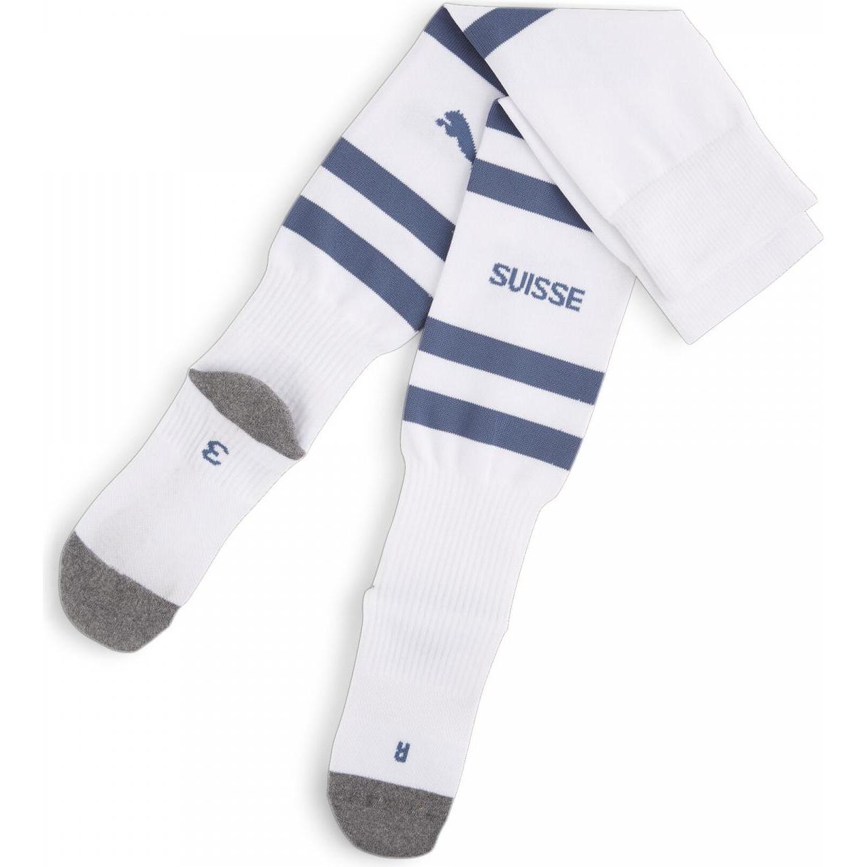 Puma, Herren, Sportsocken, Team SFV Striped Logo Socks Replica (31 - 34), Blau