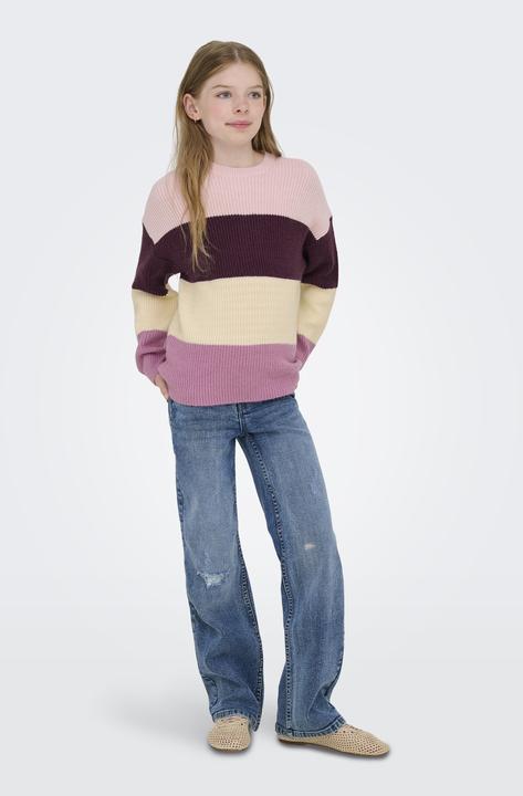 Produktbild Only Kogsandy L/S Stripe Pullover Knt Noos (146, 152)