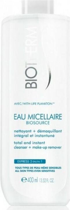 Image du produit Biotherm Biosource (Eau micellaire, 400 ml)
