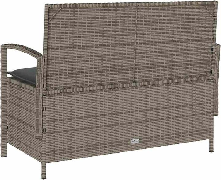 Actual product image vidaXL Gartenbank mit Stauraum