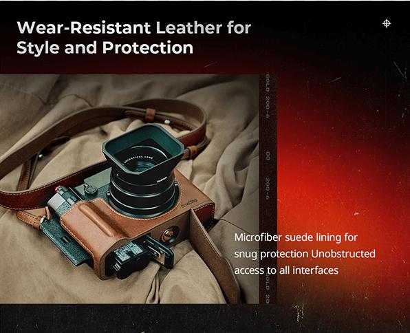 Actual product image SmallRig Leather bag kit for Fujifilm GFX100RF (Camera case)