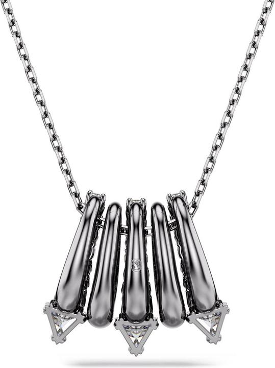 Produktbild Swarovski Sublima Halskette Weiss Rutheniert (Swarovski Metall)