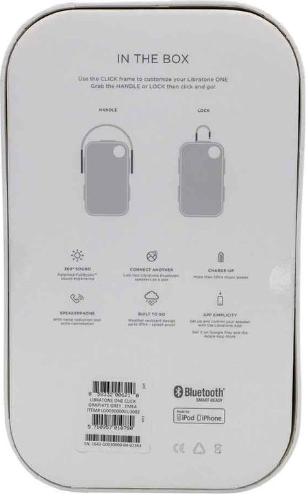 Actual product image Libratone One Click (12 h, Rechargeable battery operated)