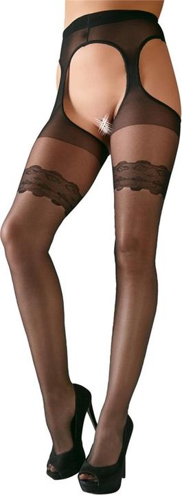 Produktbild Cottelli Collection Strip-Strumpfhose (S)