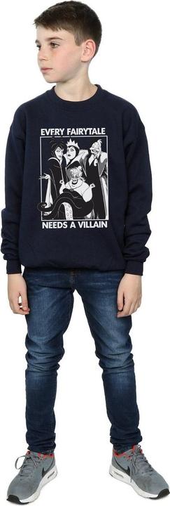 Produktbild Disney Every Fairy Tale Needs A Villain Sweatshirt Jungen (140, 146)