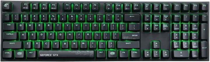 Actual product image Cooler Master MasterKeys Pro L - Nvidia Edition (CH, Cable)