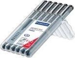 Actual product image Staedtler pigment liner 6ST Box (Black, 6 x)