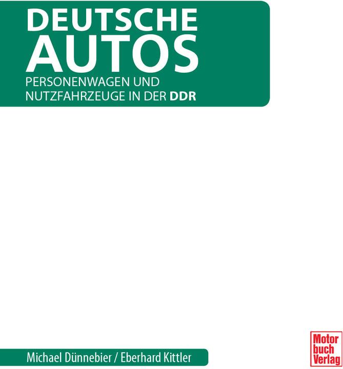 Produktbild Deutsche Autos (Deutsch, Eberhard Kittler, Michael Dünnebier, 2017)