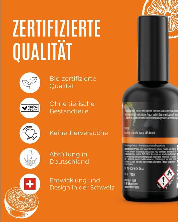 Image du produit AirCreative Spray d'ambiance bio "Orange BIO".